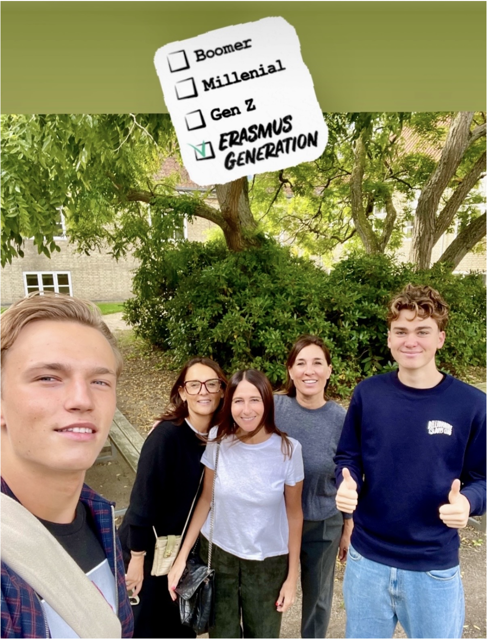 Temps fort de la mobilité: Enseignants français et élèves danois réunis dans le cadre du programme Erasmus+.